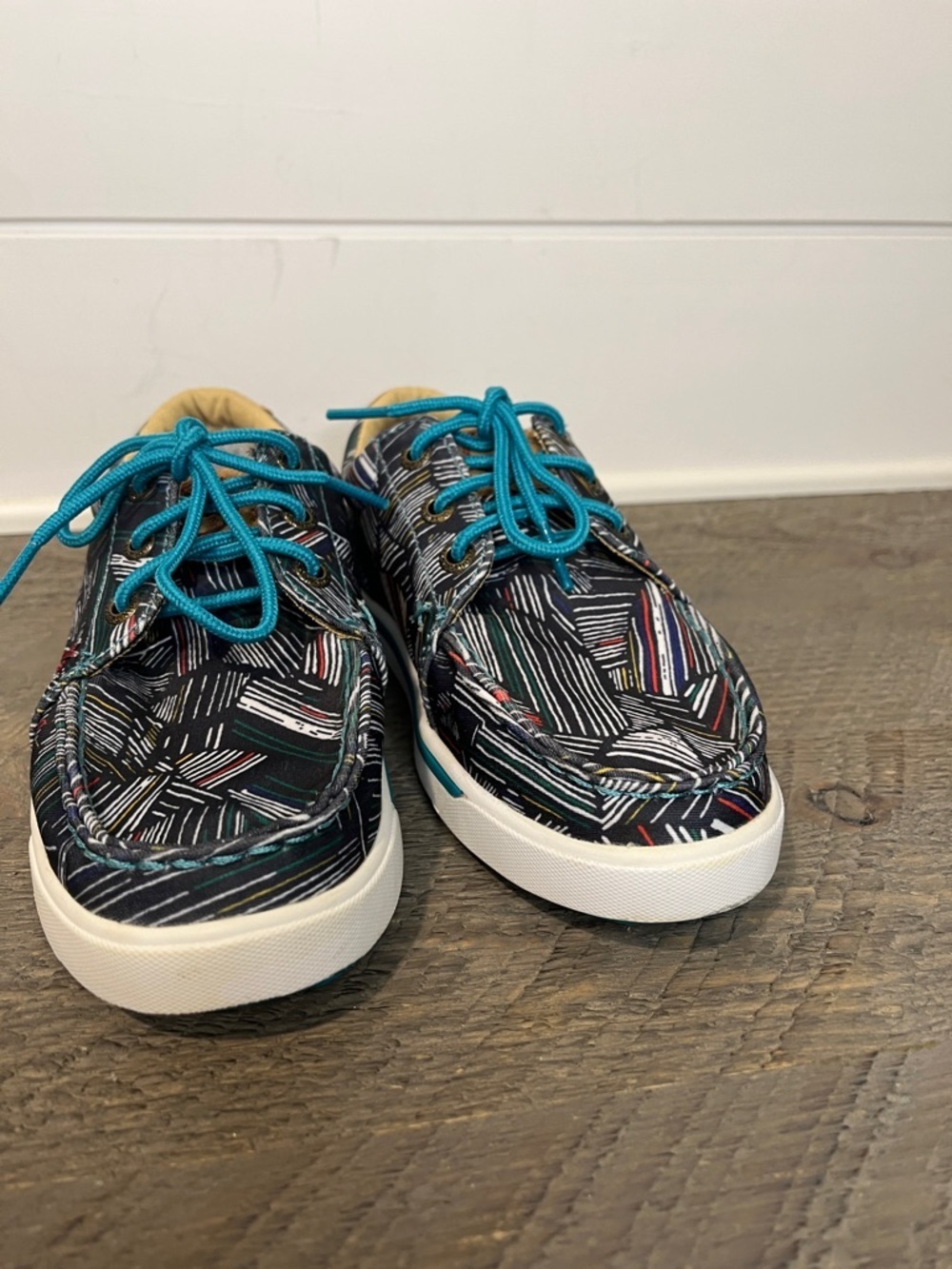 Twisted X - Hooey Kids' Lace-Up Casual Lopers - Youth 13 - Picture 5 of 9